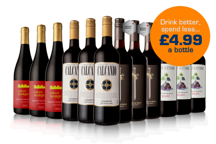 12 Bottle Red Welcome Case