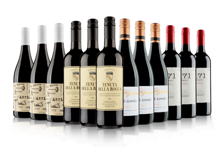 Spring Bestsellers Red Wine Case