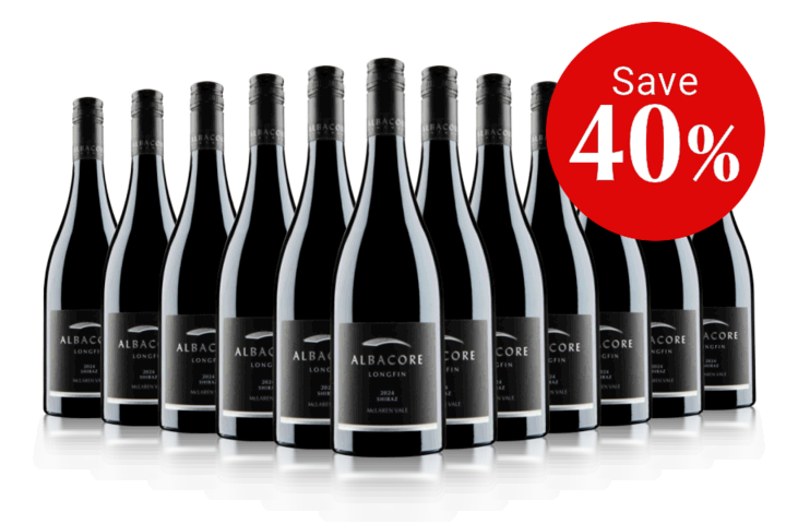 Flash Deal 12 x Albacore Longfin Shiraz