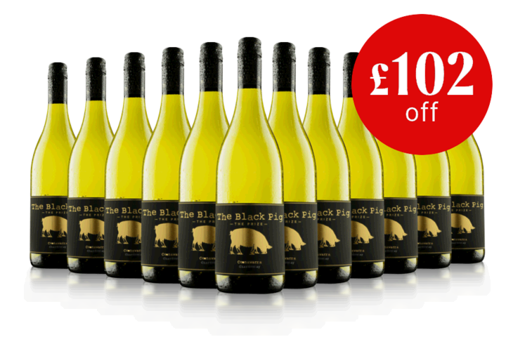 Flash Deal - 12 x Black Pig The Prize Chardonnay