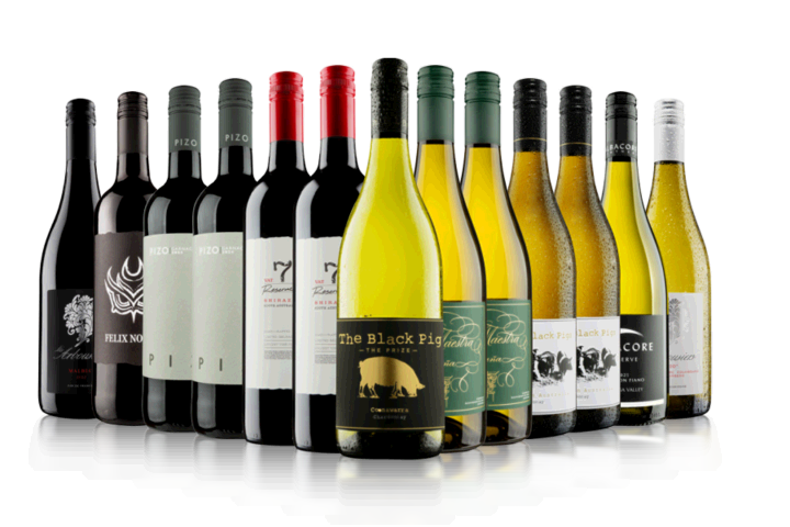 WineBank Exclusive Mixed Wine Case with Free Premium White