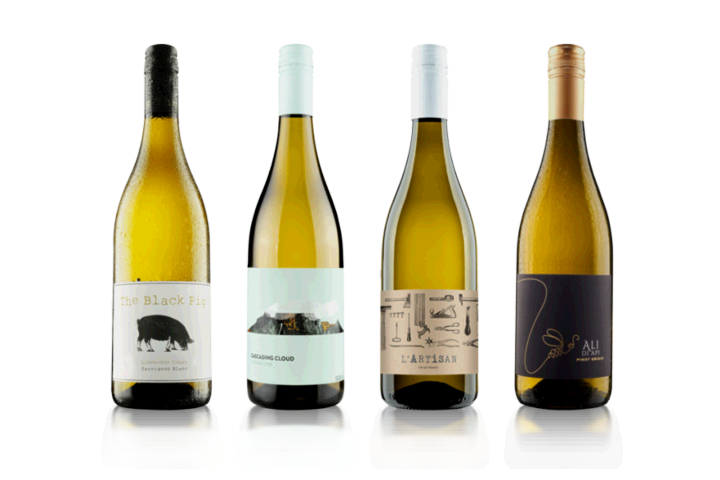 Moonpig - 4 Bottle White Case