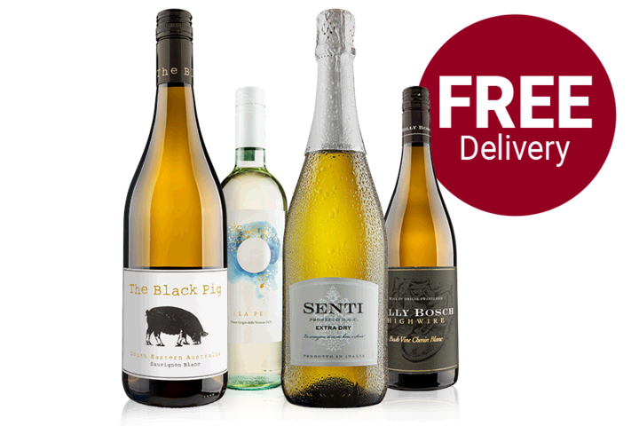 The Best of Virgin Wines Four Bottle White Case plus 1000 Virgin Points