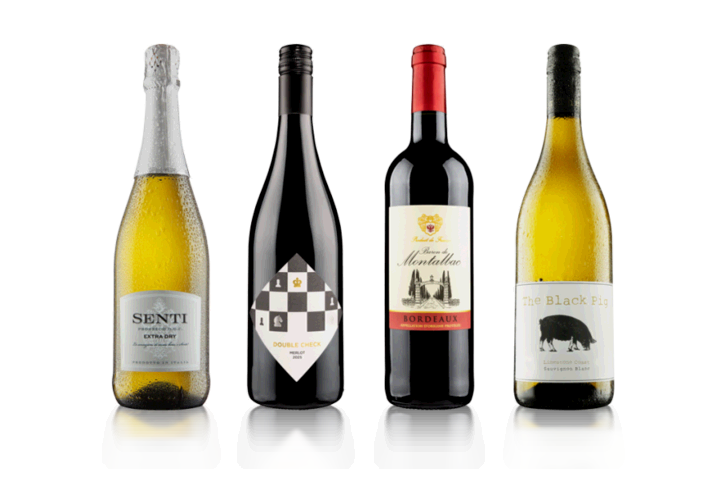 Vintage by Saga Four Bottle Mixed Spring Selection
