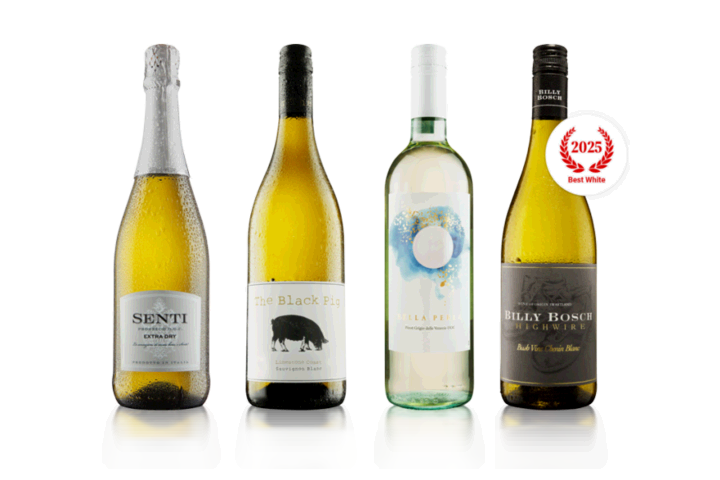 Vintage by Saga Four Bottle White Spring Selection