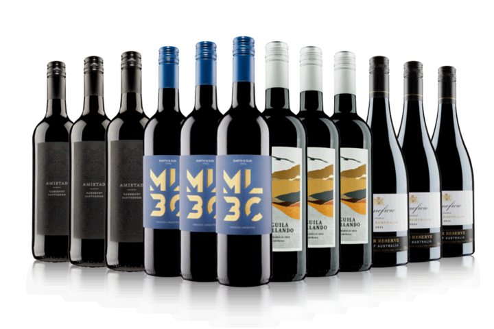 Saga Staff Picks Red Wine Selection