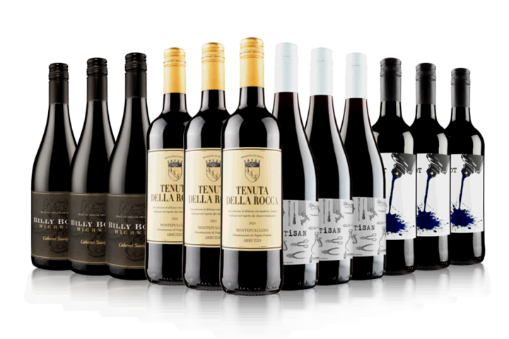 Tasty Tipples Red Wine Case