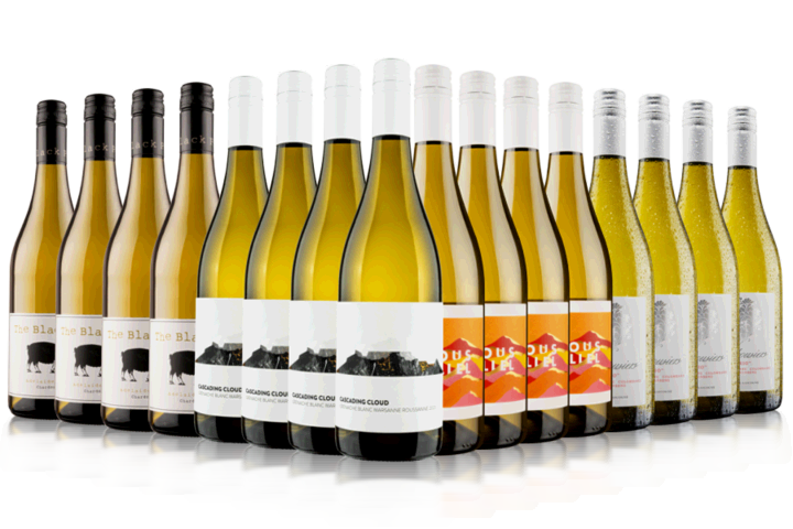 The Grand 16 Bottle White Case