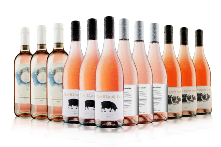 Blow Your Socks Off Rose Wine Case