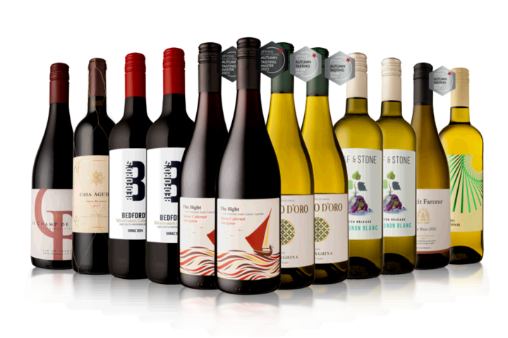 Traditional Mixed Wines Selection