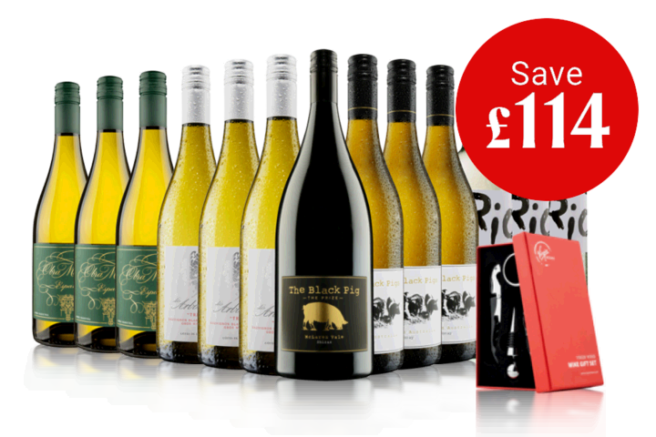 Top-Drawer White Showcase with Accessories