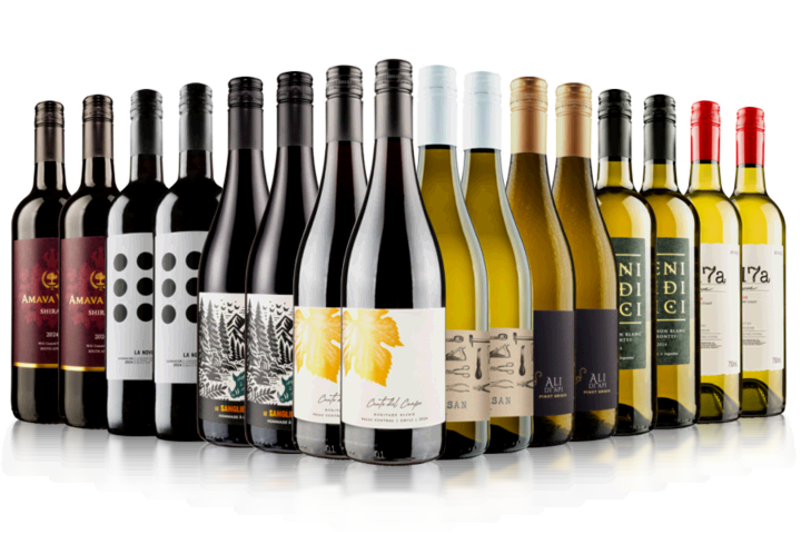 Mega 16 Bottle Mixed Wine Case