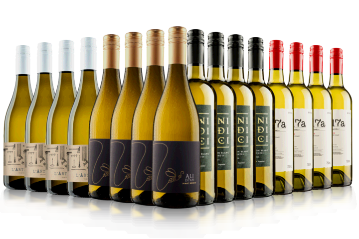 Mega 16 Bottle White Wine Case