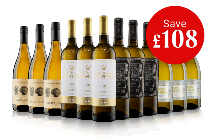 The Perfect 12-Bottle White Case