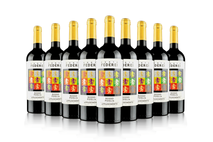 9x Corte Federei Puglia Leggermente Appassimento