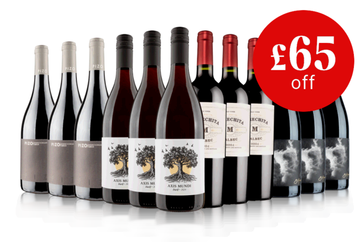 Jays Wine Rack Favourites Red Case