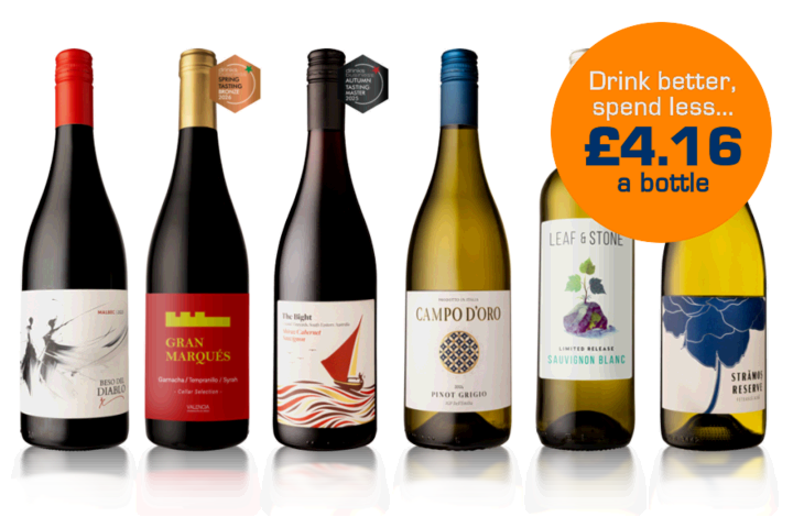 Six Bottle Mixed Welcome Case