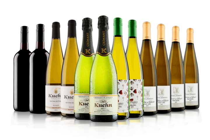 Discover Alsace 12 Bottle Mixed Wine Case