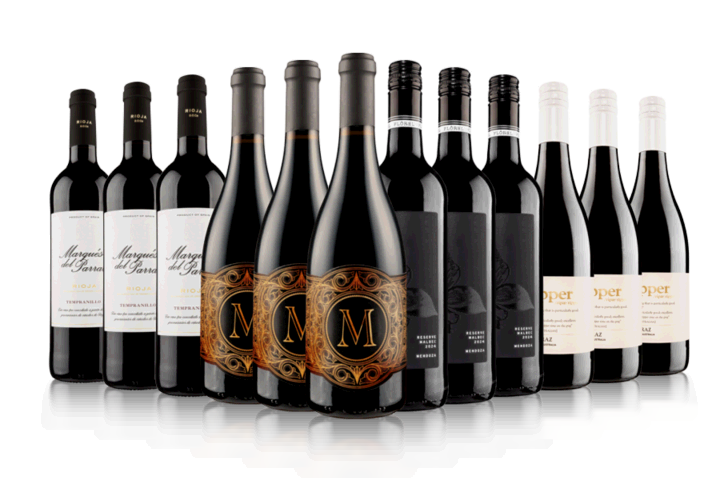 The Best of Virgin Wines Red Case