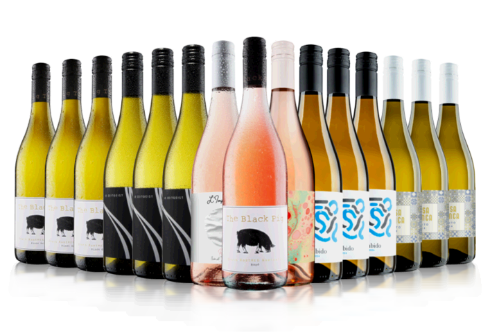 Three Free Rose White Wine Case