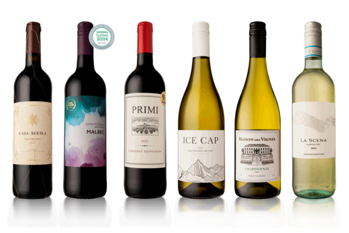 Six Bottle Mixed Wines Offer