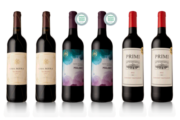 Six Bottle Red Wines Offer
