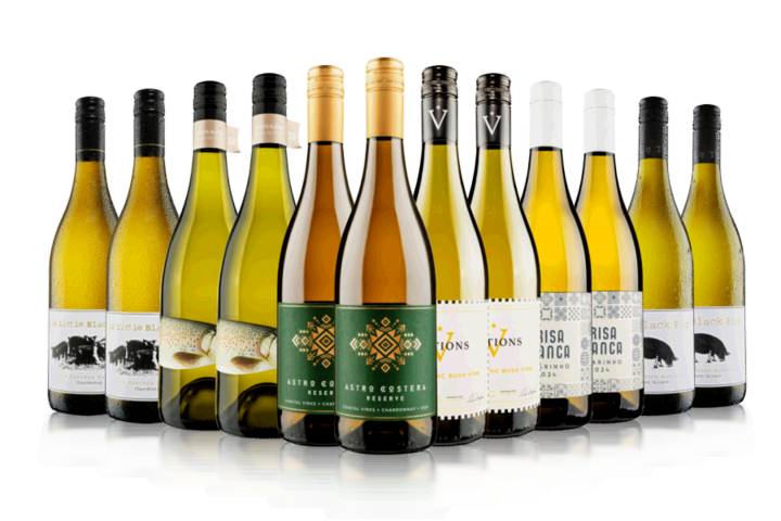 Clean and Crisp White Wines 12 Bottle Case
