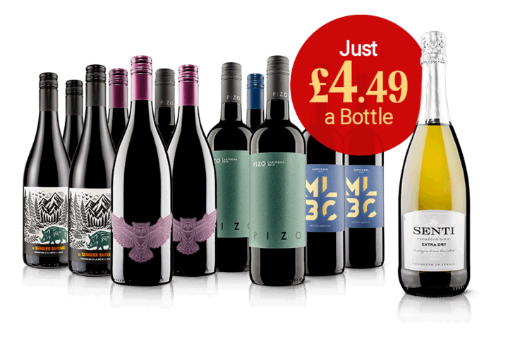 Discovery Wine Club White Case with Free Prosecco