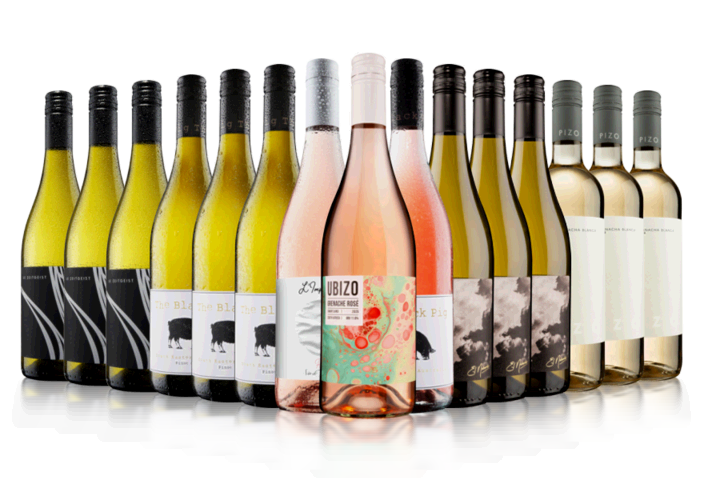 Three Free Rose White Wine Case