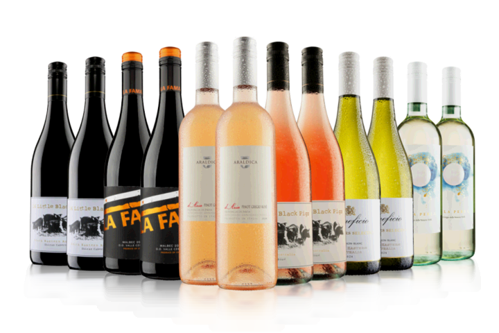Red, White and Rose Mixed Wine Case