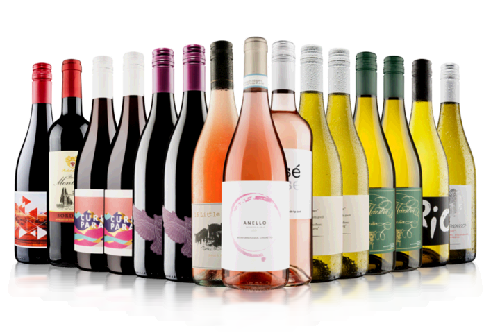 Three Free Rose Mixed Wine Case