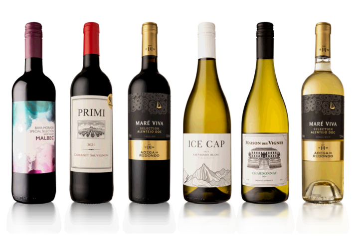 Six Bottle Mixed Wines Offer