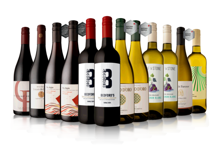 Traditional Mixed Wines Selection