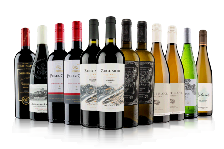 Aficionados Only 12 Bottle Mixed Wine Case