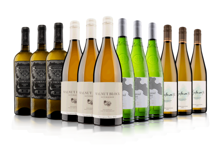 Aficionados Only 12 Bottle White Wine Case