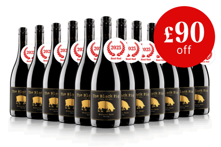 The Black Pig The Prize Shiraz 12 Bottle Case