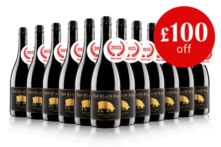 The Black Pig The Prize Shiraz 12 Bottle Case