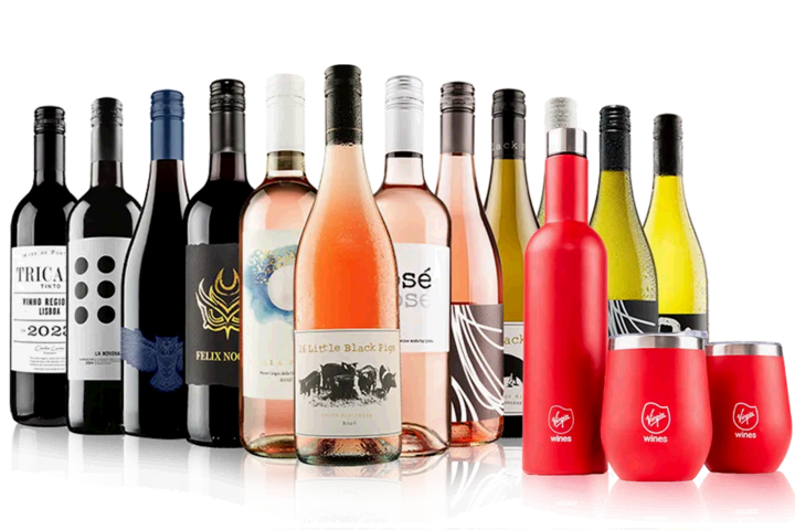 Keep It Cool Mixed Wine Case with Insulated Bottle and Cups
