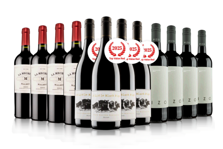 Saga Staff Picks Red Wine Selection