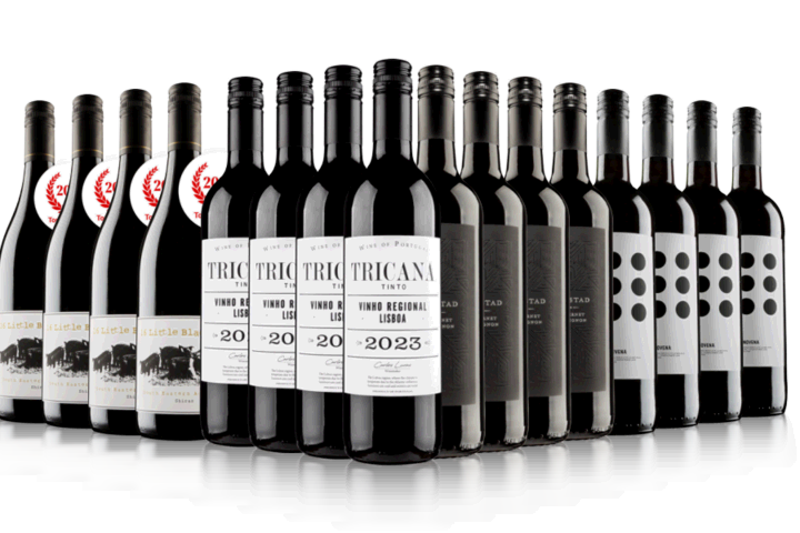 Mega 16 Bottle Red Wine Case