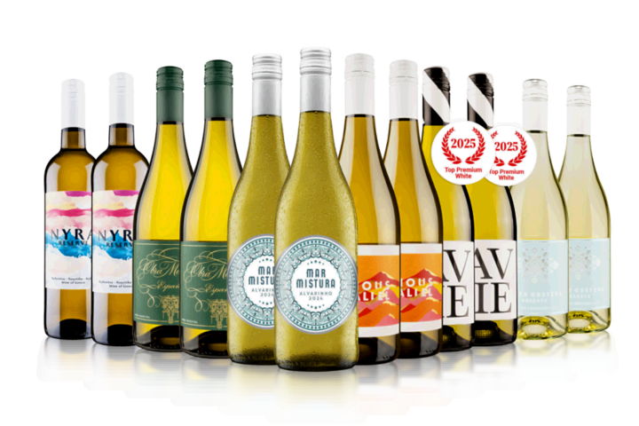 Clean and Crisp White Wines 12 Bottle Case
