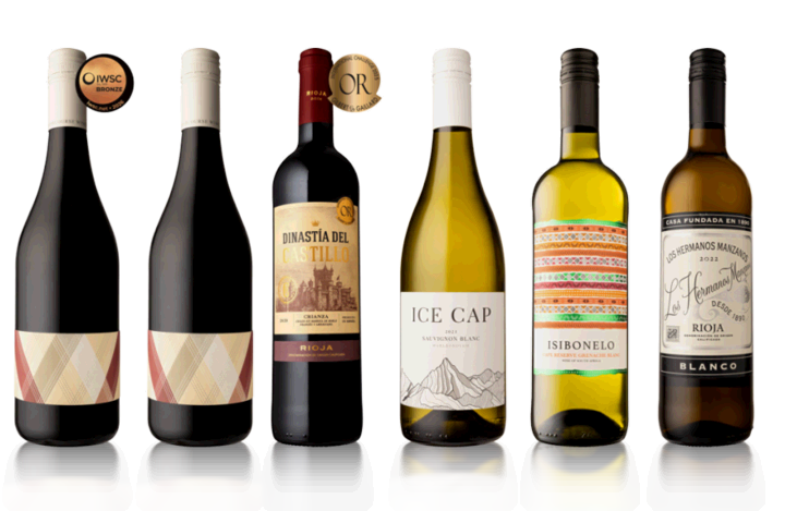 Six Bottle Mixed Wines Offer