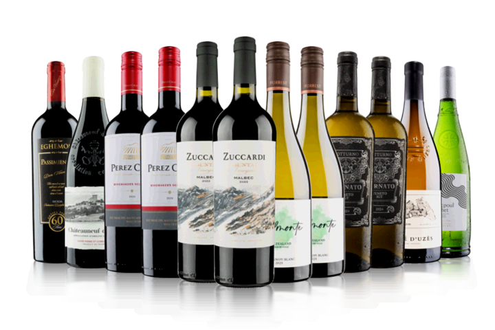 Aficionados Only 12 Bottle Mixed Wine Case