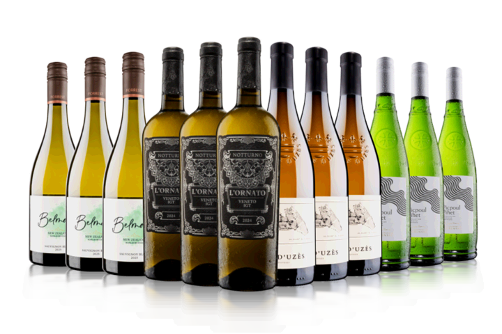 Aficionados Only 12 Bottle White Wine Case