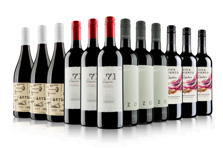 Summer Bestsellers Red Wine Case