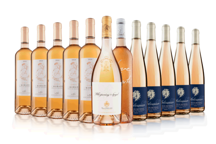 Provence Collection 12 Bottle Rose Wine Case