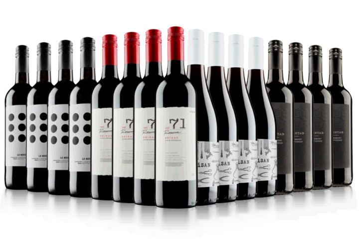 Mega 16 Bottle Red Wine Case